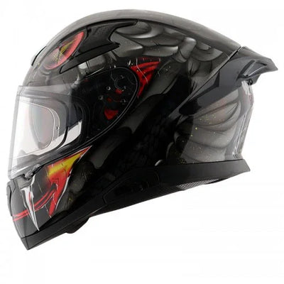 Axor APEX VENOMOUS D/V BLACK GREY Helmet - Biker.Store - www.biker.store