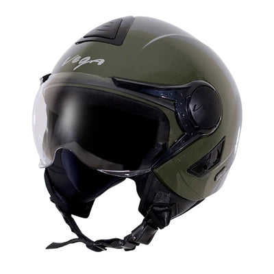 Vega Verve Army Green Helmet - Biker.Store - www.biker.store