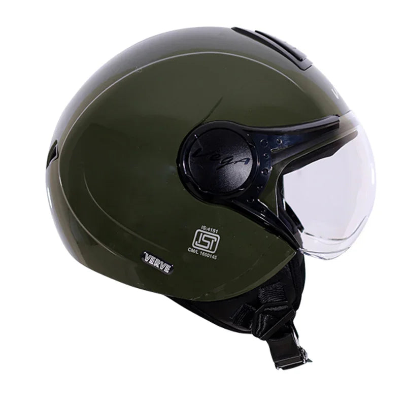 Vega Verve Army Green Helmet - Biker.Store - www.biker.store