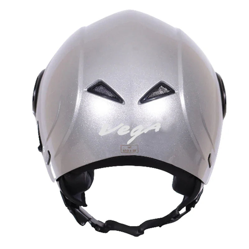 Vega Verve Silver Helmet - Biker.Store - www.biker.store