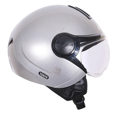 Vega Verve Silver Helmet - Biker.Store - www.biker.store