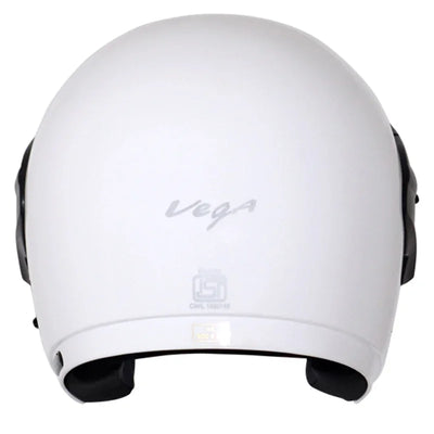Vega Cruiser W/P White Helmet - Biker.Store - www.biker.store