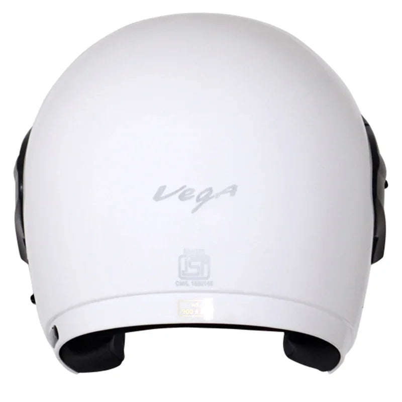 Vega Cruiser W/P White Helmet - Biker.Store - www.biker.store