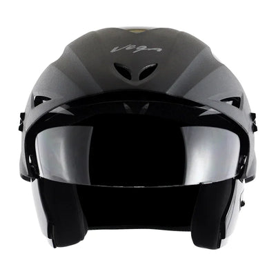 Vega Cruiser W/P Black Helmet - Biker.Store - www.biker.store