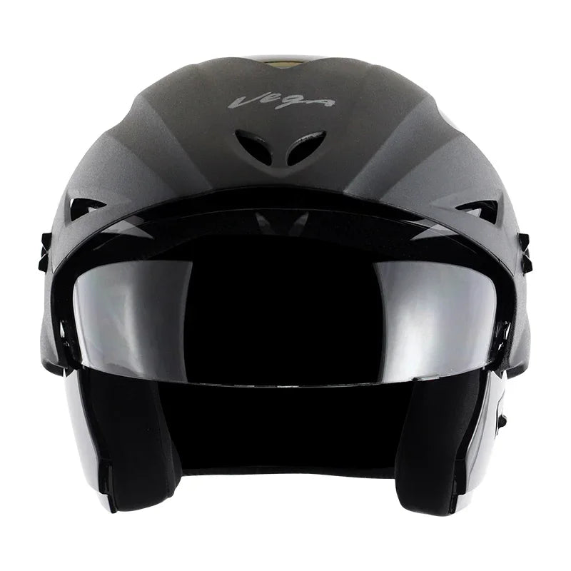 Vega Cruiser W/P Black Helmet - Biker.Store - www.biker.store