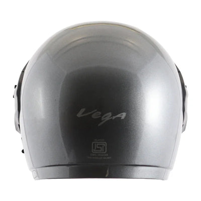 Vega Cruiser W/P Silver Helmet - Biker.Store - www.biker.store
