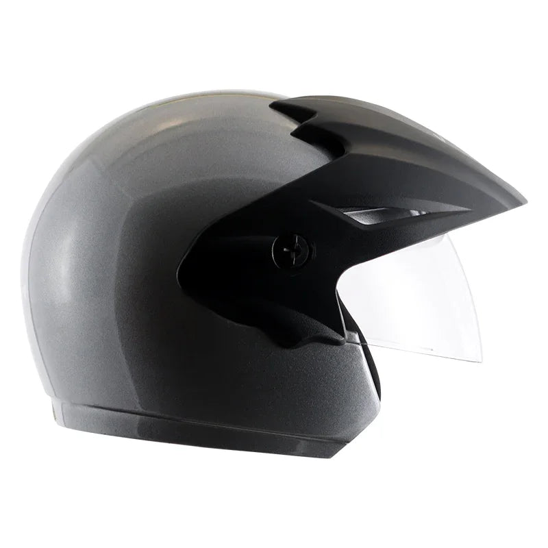 Vega Cruiser W/P Silver Helmet - Biker.Store - www.biker.store