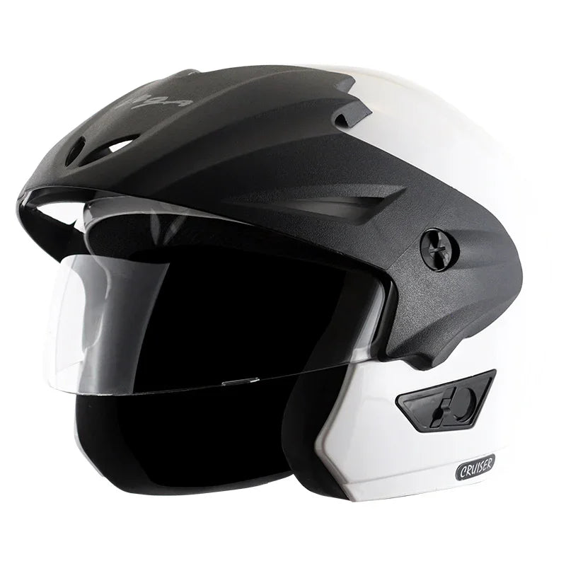 Vega Cruiser W/P White Helmet - Biker.Store - www.biker.store