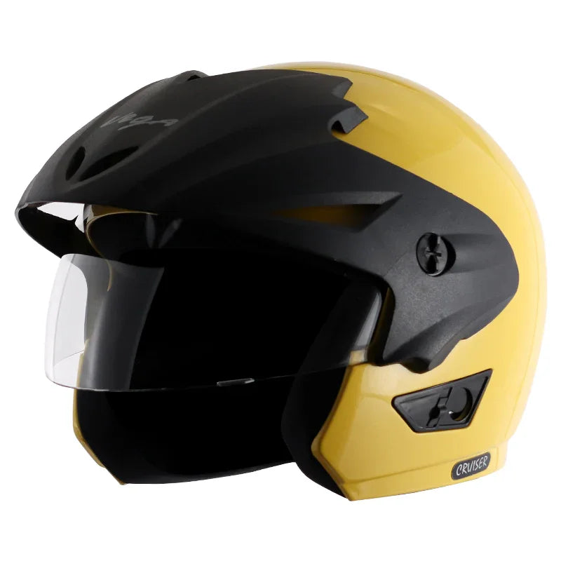 Vega Cruiser W/P Yellow Helmet - Biker.Store - www.biker.store