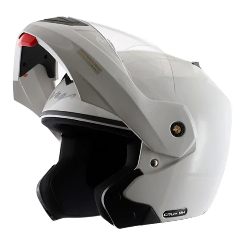 Vega Crux Dx White Helmet - Biker.Store - www.biker.store