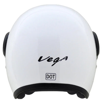 Vega JET W/Visor White Helmet - Biker.Store - www.biker.store