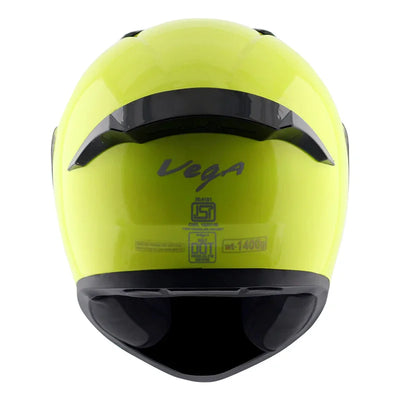 Vega Bolt Neon Yellow Helmet - Biker.Store - www.biker.store