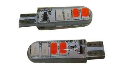 Polce Red/Blue Flashing Parking Bulbs for Car & Bike (Set of 2) - Biker.Store - www.biker.store