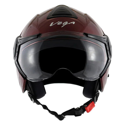 Vega Verve Burgundy Helmet - Biker.Store - www.biker.store