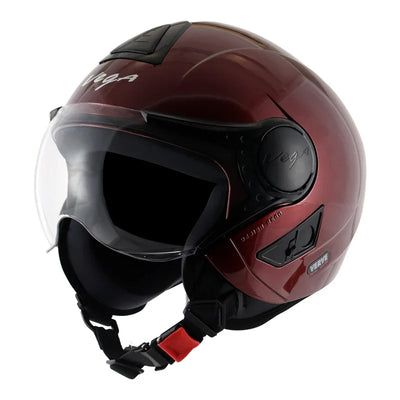 Vega Verve Burgundy Helmet - Biker.Store - www.biker.store